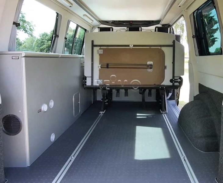 meubellijn CityVan, antraciet voor VW T6/5 korte wielbasis