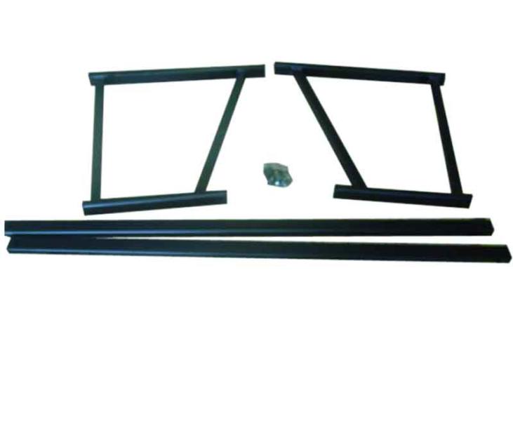 Metalen frame achtersteun VW T5 Multivan