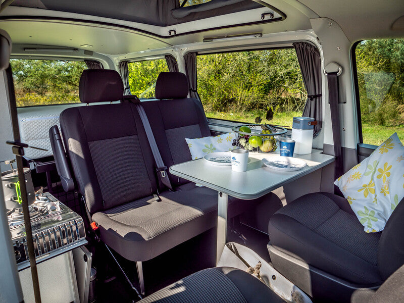 Tafelsysteem voor VWT6/5 Bike & Surf in Granitto kit