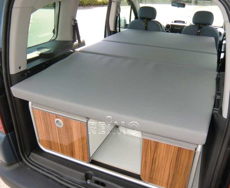 VW Caddy KR Actief lattenbodem met schuim en afneembare hoezen