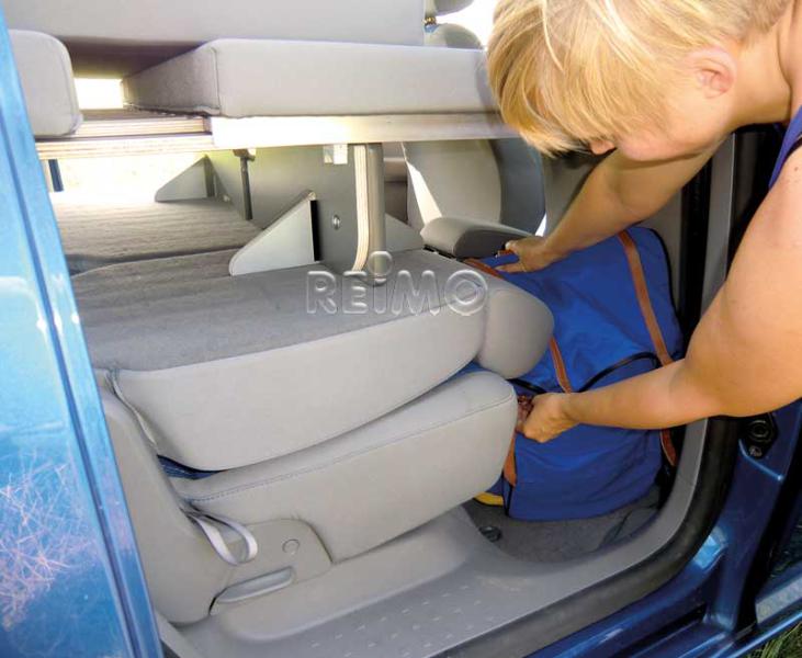VW Caddy KR Actief lattenbodem met schuim en afneembare hoezen