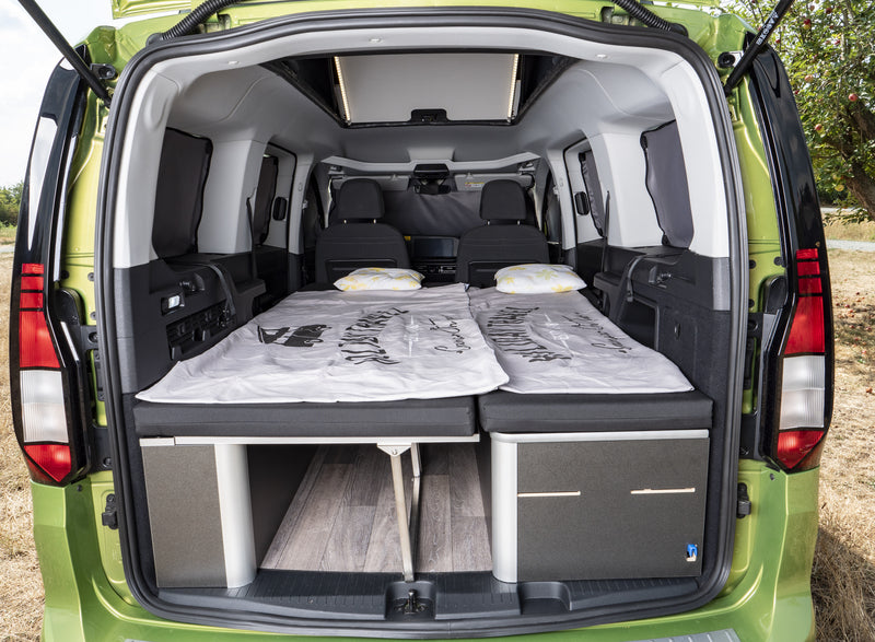 Bed met klapbank voor VW Caddy 5 L2, Weekender 2