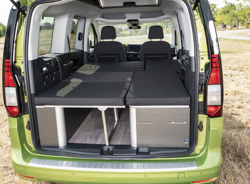 Bed met klapbank voor VW Caddy 5 L2, Weekender 2