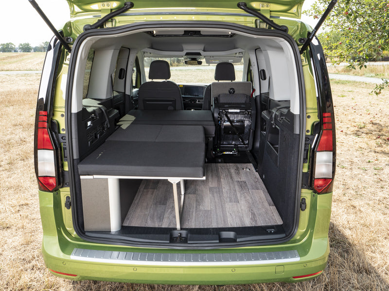 Bed met klapbank voor VW Caddy 5 L2, Weekender 2