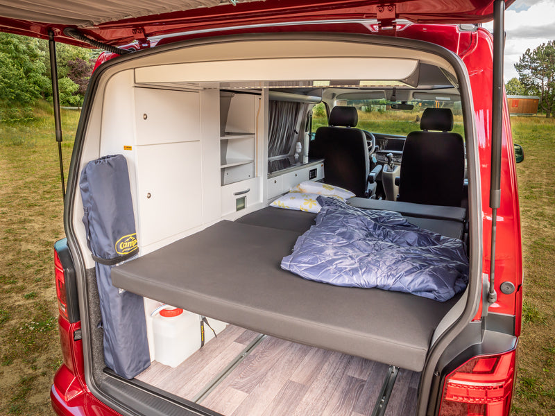 Meubellijn TrioStyle voor VW T6/5 korte wielbasis afgewerkt zonder technische on