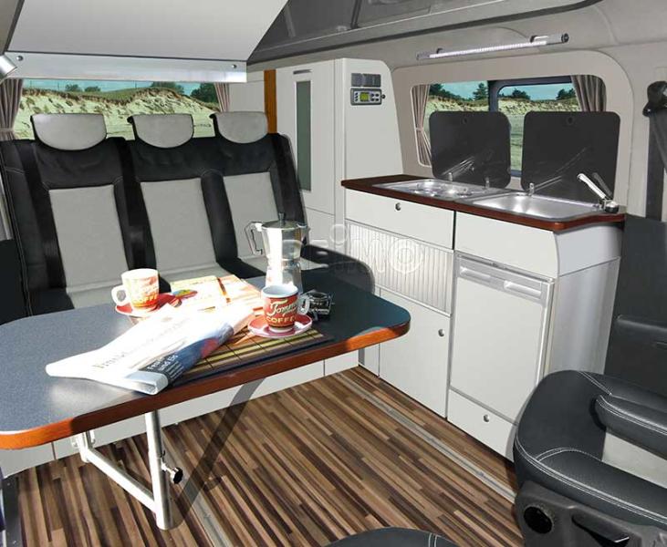 Röbel lijn als afgewerkt onderdeel voor Ford Transit Custom TrioStyle, KR