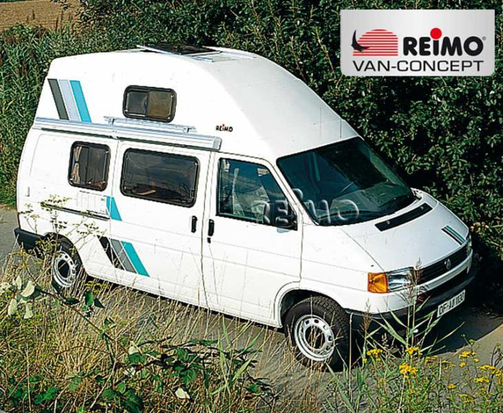 T4 hoog dak voor VW lange wielbasis Aeroline, wit