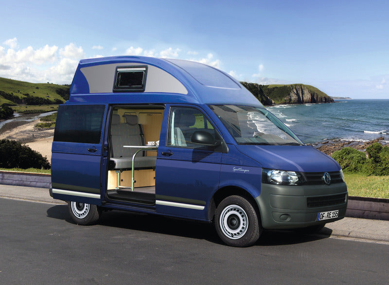 Hoogdak Volkswagen T5 & T6 Kort Wielbasis Ergoline Wit