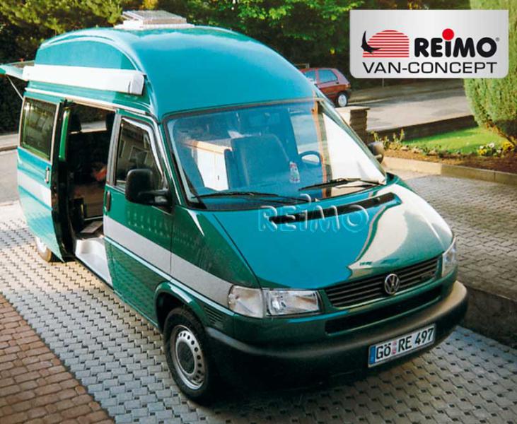 T4 hoog dak voor VW lange wielbasis Ergoline, wit