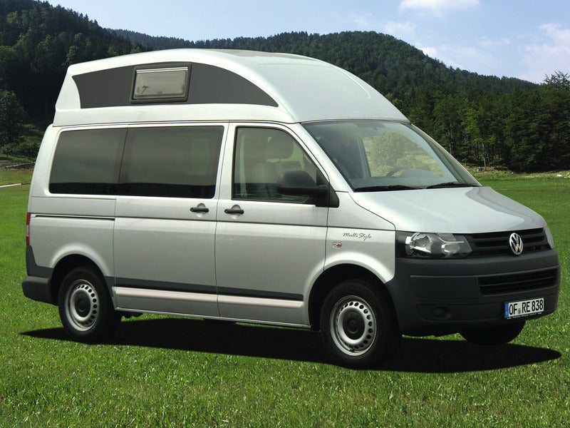 T5 hoog dak, past op VWT6 korte wielbasis Sportline wit