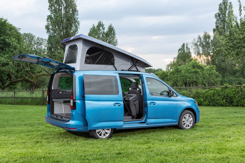 Slaapdak superplat voor Caddy 5 Maxi vanaf modeljaar 08/2020, achter hoog