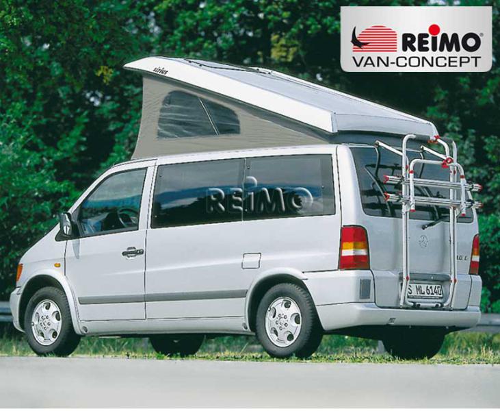 Mercedes Vito pop-up dak (tot 03) Super plat, vooraan hoog