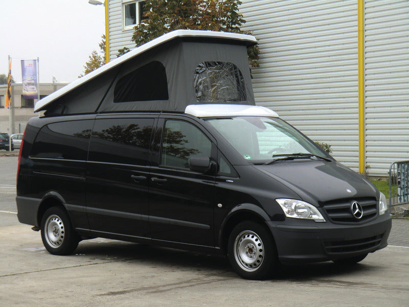Mercedes Vito pop-up dak bouwjaar 04-14, extra lange versie, voorzijde hoog