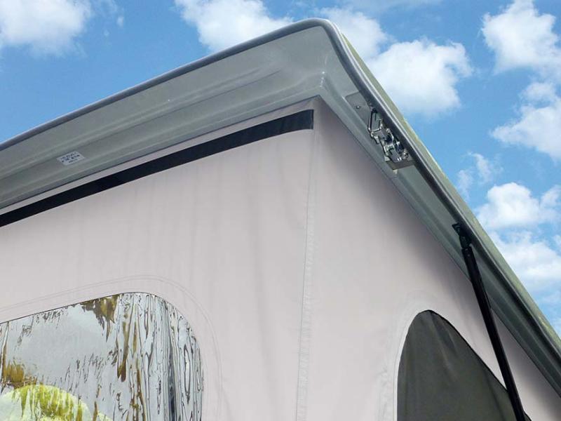 Renault Trafic pop-up dak met korte wielbasis voor hoog V-Tec-veiligheidsslot