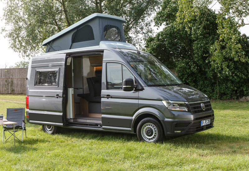 Het slaapdak VW Crafter biedt vanaf 2017 2 extra H3 L2 aan.