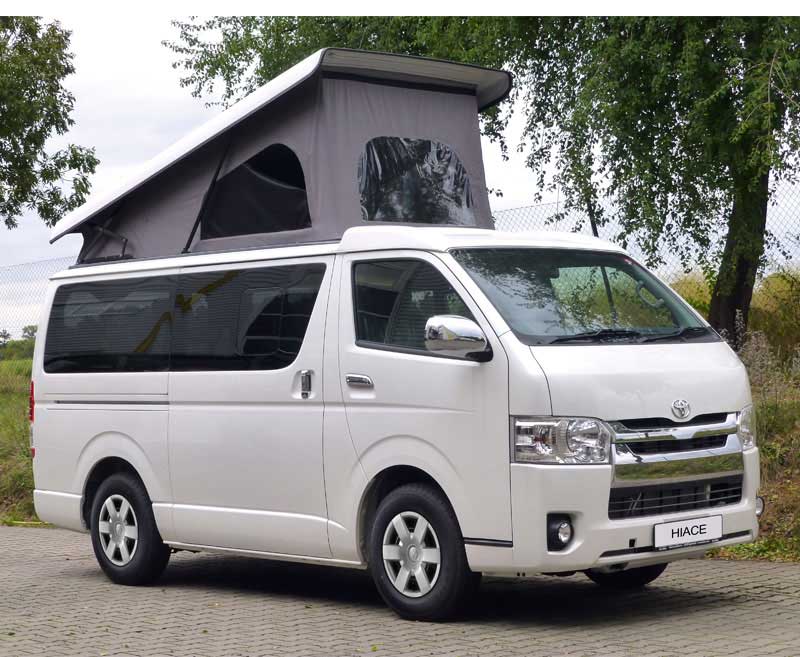 SD bed Toyota Hiace 2016