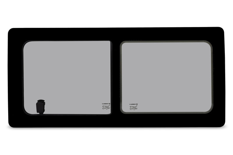 Schuifraam links VW T4, echt glas, 1126x523, bouwjaar 1990-2004