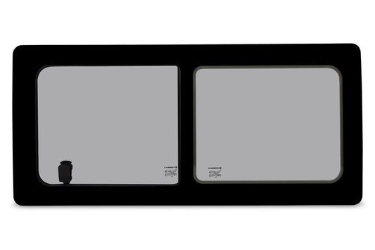 Schuifraam links VW T4, echt glas, 1126x523, bouwjaar 1990-2004