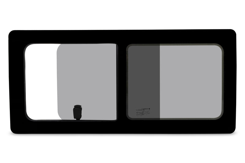 Schuifraam links VW T4, echt glas, 1126x523, bouwjaar 1990-2004