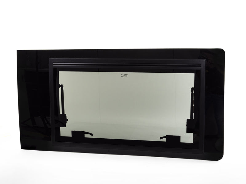 Ventilatieraam rechtsvoor VW T5/T6, echt glas, 1135x585, kR + lR