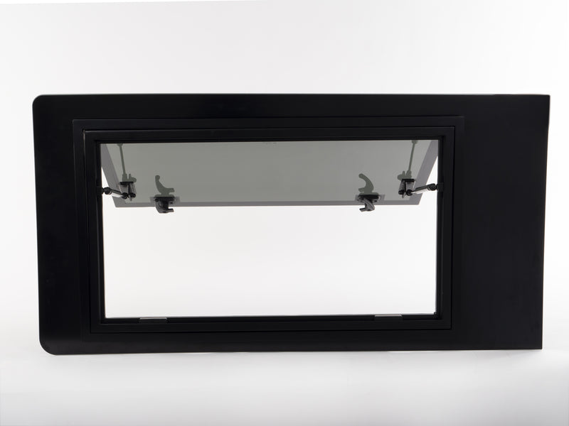 Ventilatieraam rechtsvoor VW T5/T6, echt glas, 1135x585, kR + lR