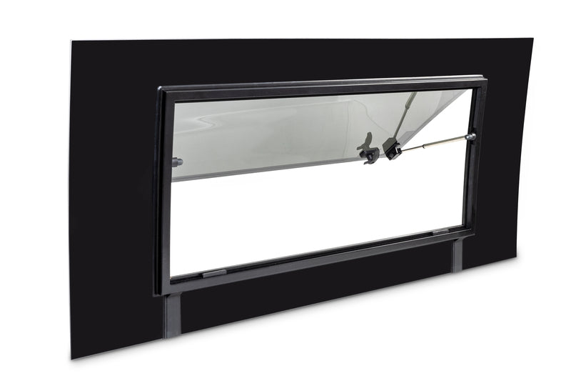 Ventilatieraam rechtsvoor Fiat Ducato vanaf 07 echt glas, 1400x665, kR/lR