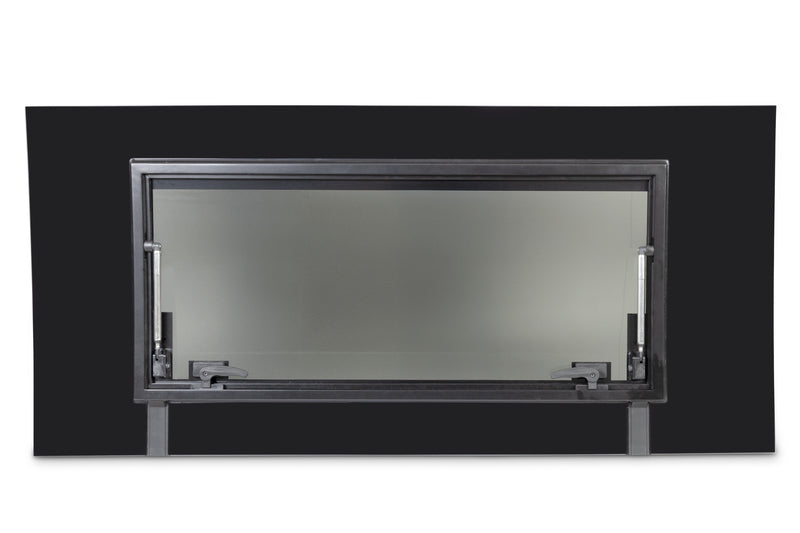 Ventilatieraam rechtsvoor Fiat Ducato vanaf 07 echt glas, 1400x665, kR/lR