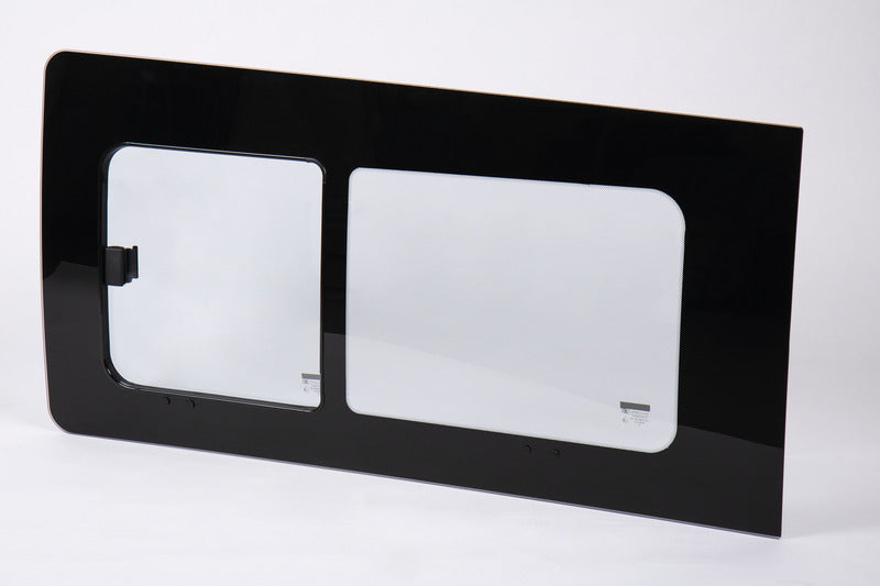 Schuifraam links Ford Transit Custom, 1208x566, getint