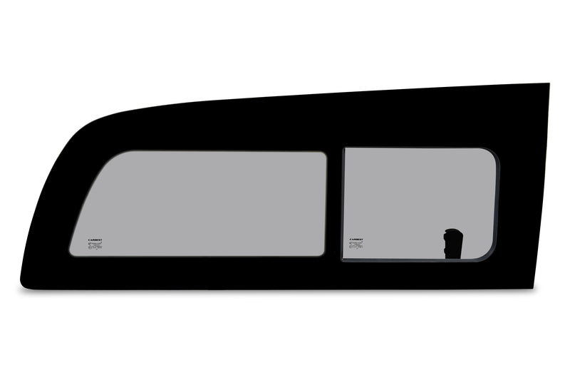 Schuifraam rechtsachter, Vito vanaf 2015, 1300x529, getint, L3