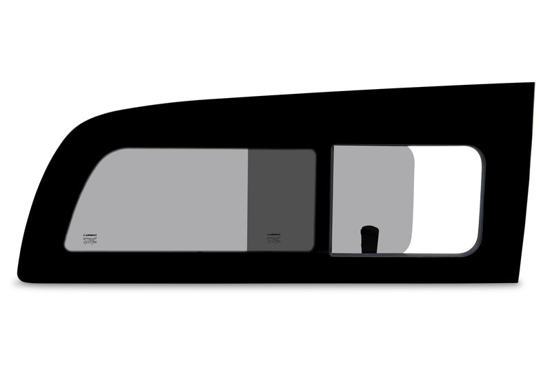 Schuifraam rechtsachter, Vito vanaf 2015, 1300x529, getint, L3
