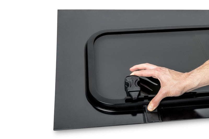 Schuifraam rechtsachter, Vito vanaf 2015, 1300x529, getint, L3