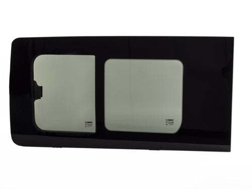 Schuifraam VW Caddy Maxi 2021 / Ford Tourneo Connect 2022 Rechts achter Echt glas 970x493