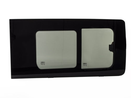 Raam VW Caddy Maxi, rechtsvoor, vanaf 2008, echt glas 714x538