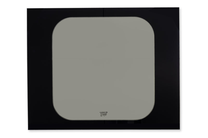 Glazen achterruit, links, vanaf model 07, 826x665 - NIET VOOR 280° SCHARNIEREN!!!