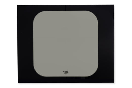Glazen achterruit, links, vanaf model 07, 826x665 - NIET VOOR 280° SCHARNIEREN!!!