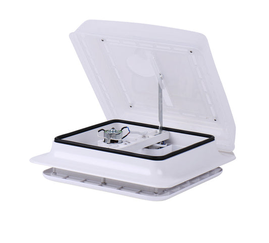 12V Power vent 280x280mm met ventilator, wanddikte 30-60mm