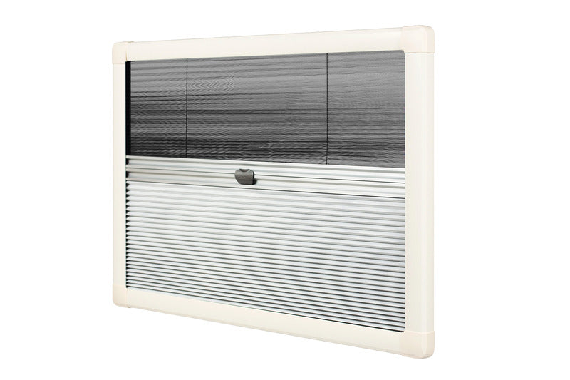 Plissee-Rollo Met Fliegenschutz En Verduistering
