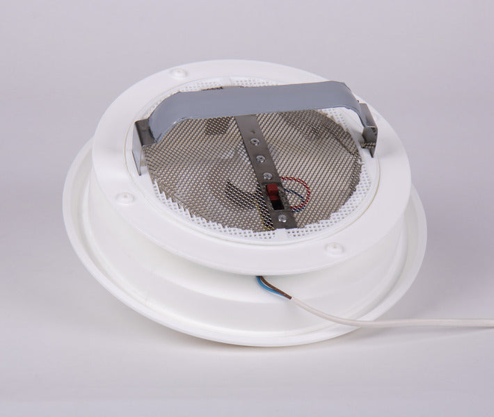 Luchtuitlaat Ø243 mm, dakuitsparing 165 mm, met 12V ventilator