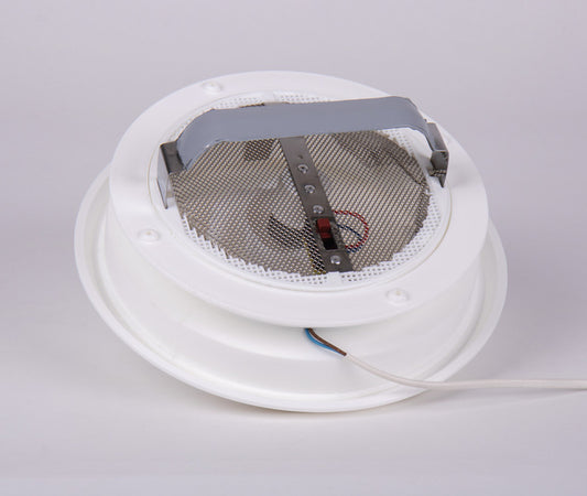 Luchtuitlaat Ø243 mm, dakuitsparing 165 mm, met 12V ventilator