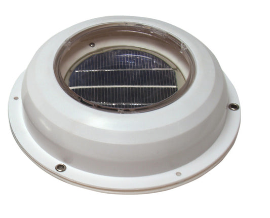 Zonneventilator 215 mm, met schakelaar