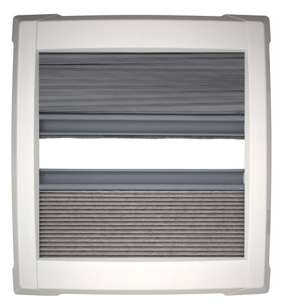 Binnenframe retrofit kit voor Vision Vent S, dubbel geplooid, wit