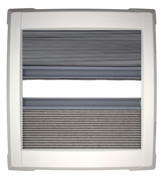 Binnenframe retrofit kit voor Vision Vent S, dubbel geplooid, wit