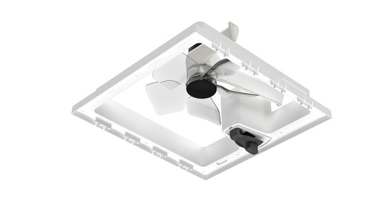 VENT 28 F met aerodynamisch ontwerp - Kit-Turbo-Vent 28F - Voor het achteraf inbouwen van een ventilator in de Vent 28F-dakkap