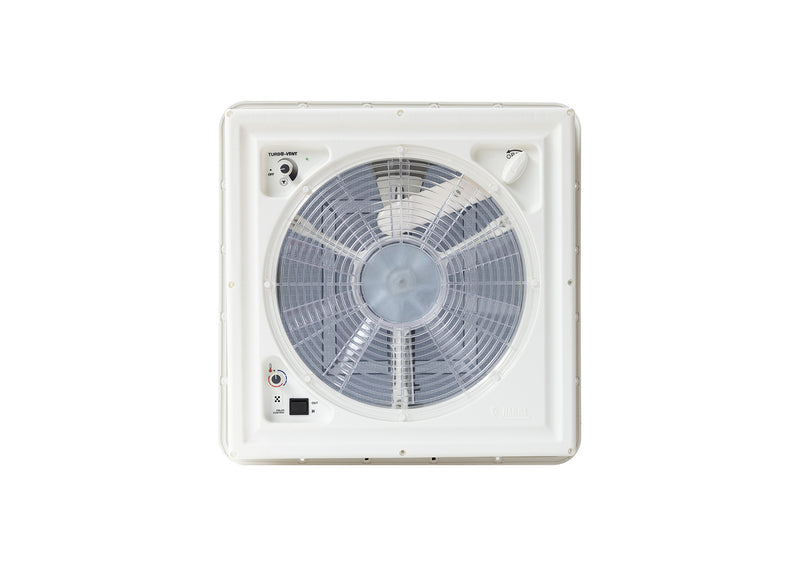 Zwenkdakafzuigkap Turbo-Vent met 12 Volt ventilator 40x40cm