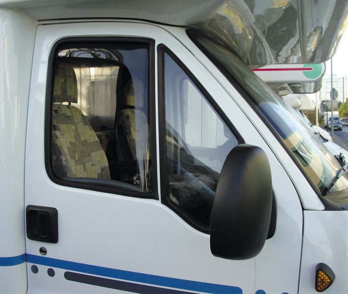 Winddeflector bestuurder/passagiersdeur - frisse wind zonder tocht