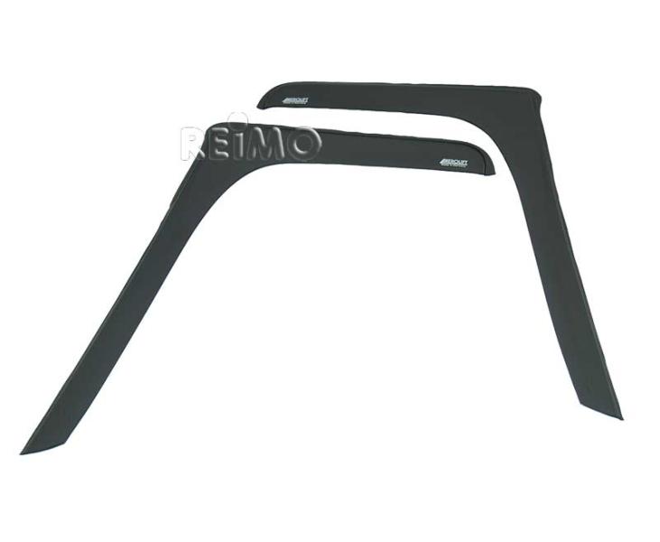 Winddeflector bestuurder/passagiersdeur - frisse wind zonder tocht