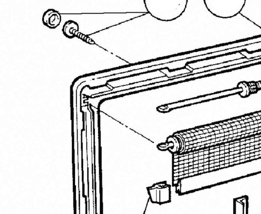 Bevestigingsset binnenframe