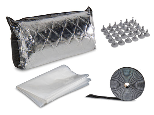 Thermomat Doe-het-zelfset - Zwart / Zilver  3 5m x 1 55m