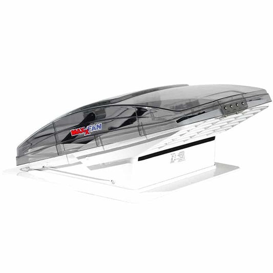Wisselkap MaxxFan helder glas, 40x40cm, 40x40cm