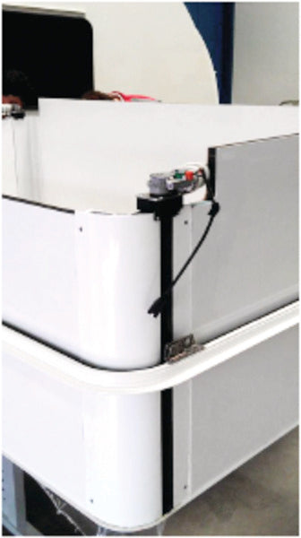 Euro Slide System Standaarduitrusting voor verlenging van 700 mm